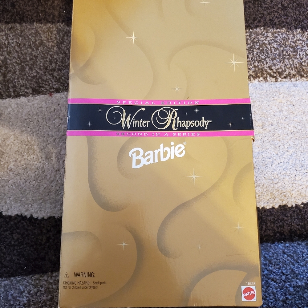 SOLD NWT WINTER RHAPSODY BLONDE BARBIE DOLL - Picture 2 of 7